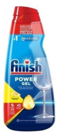 Želeja trauku mazgāšanas automātiem FINISH Lemon, 900ml